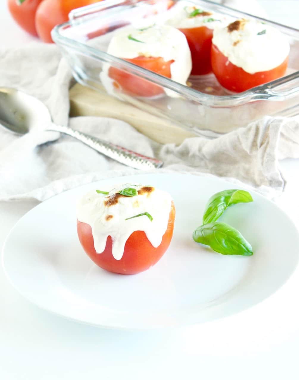 All About Tomatoes Caprese Couscous Stuffed Tomatoes Recipe