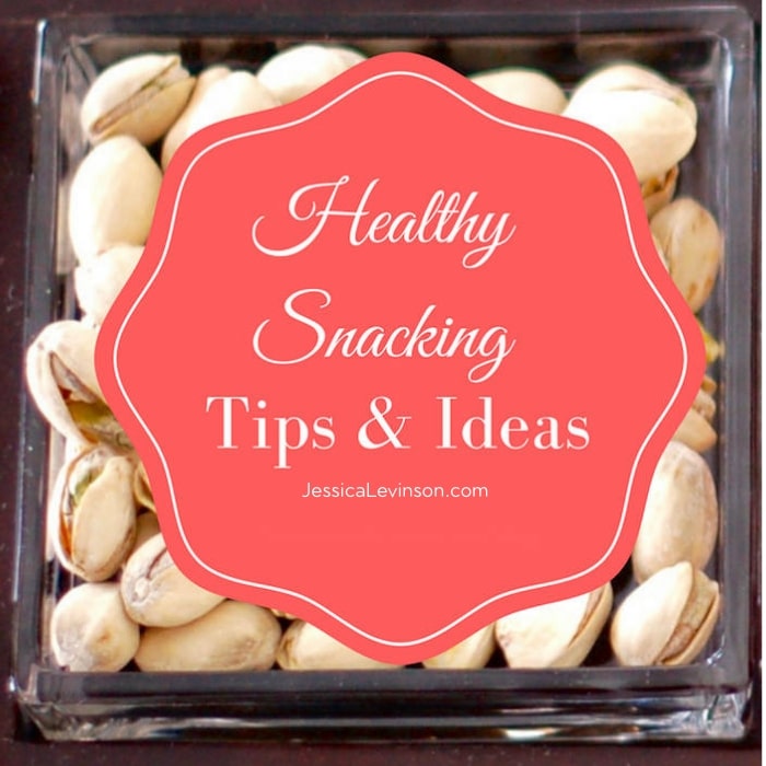 Healthy Snacking Tops and Ideas Text Graphic