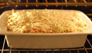 Baked Ziti with Cauliflower and Spinach recipe