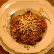 Mushroom farrotto recipe