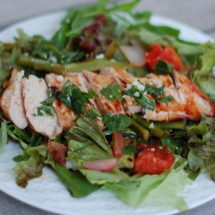 Grilled Chicken and Spring Vegetable Salad