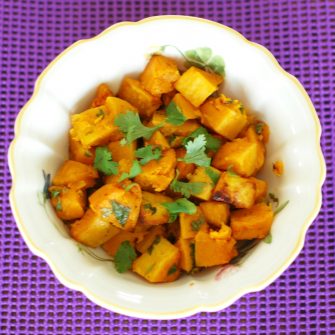 Add some zest and a kick to the familiar winter squash with this gluten-free, vegetarian, and vegan-friendly chili-lime butternut squash side dish. Get the recipe @jlevinsonrd.