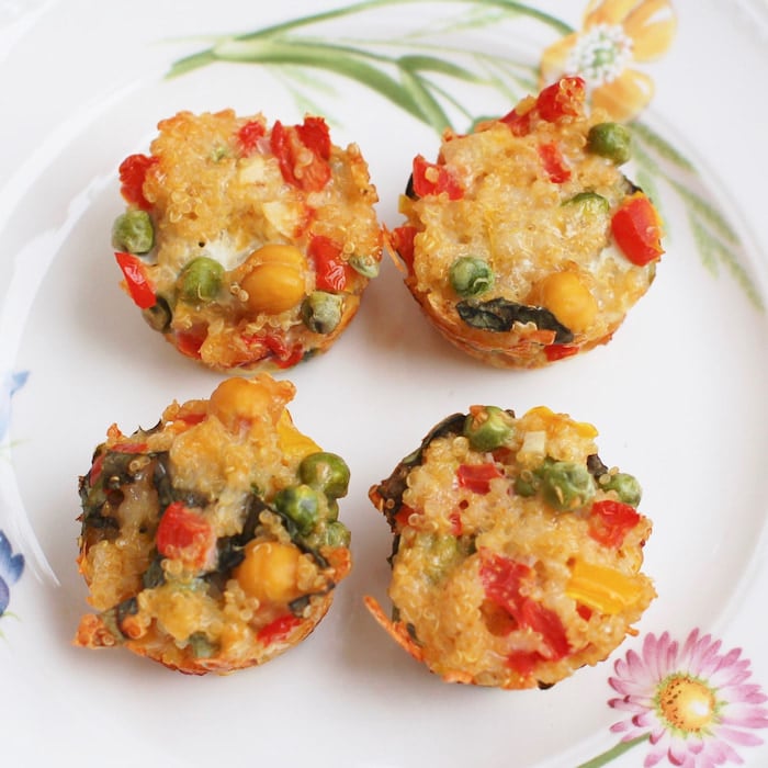 Veggie Quinoa Bites - Jessica Levinson, MS, RDN, CDN