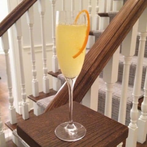 french 75 champagne cocktails