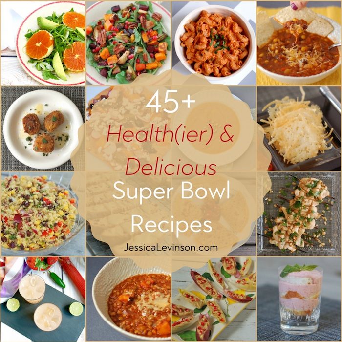 healthier and delicious super bowl recipe roundup