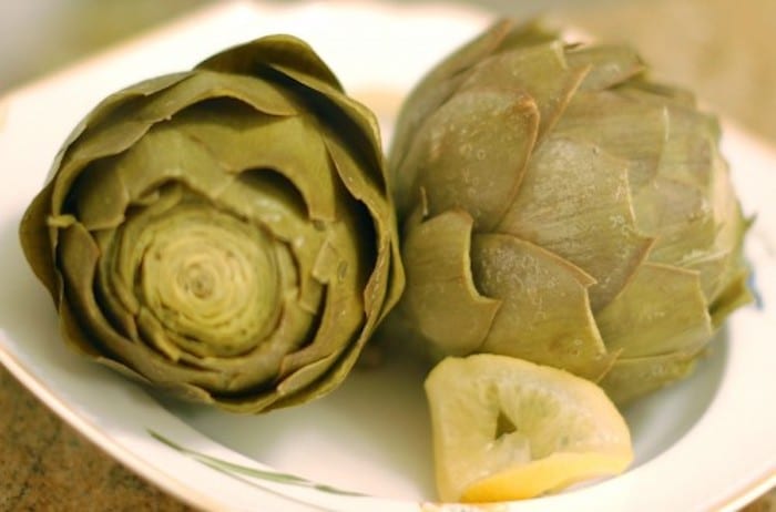 Love Artichokes with Garlic