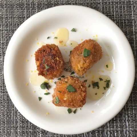 Butternut Squash Risotto Balls