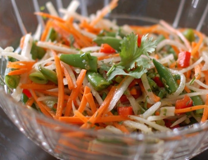 Close Up of Thai Citrus Salad