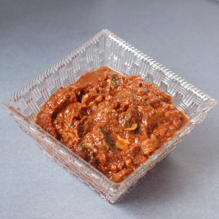 Easy Homemade Tomato Sauce in Glass Dish