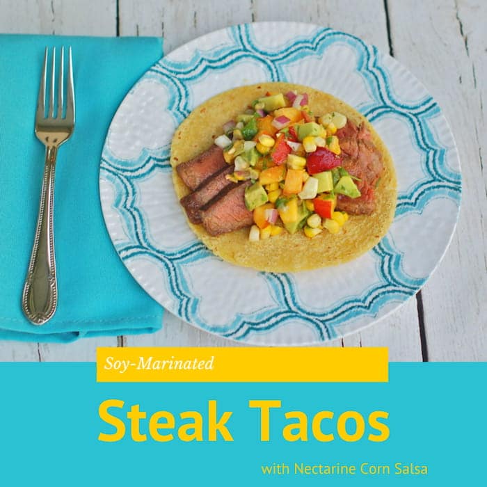 Soy-Marinated Steak Tacos