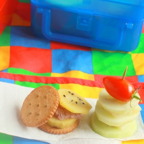 Cracker Stackers @ Teaspoon of Spice - Back to School Meal Planning