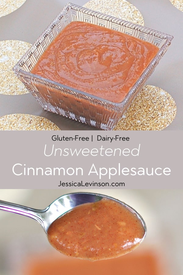 vegan unsweetened applesauce