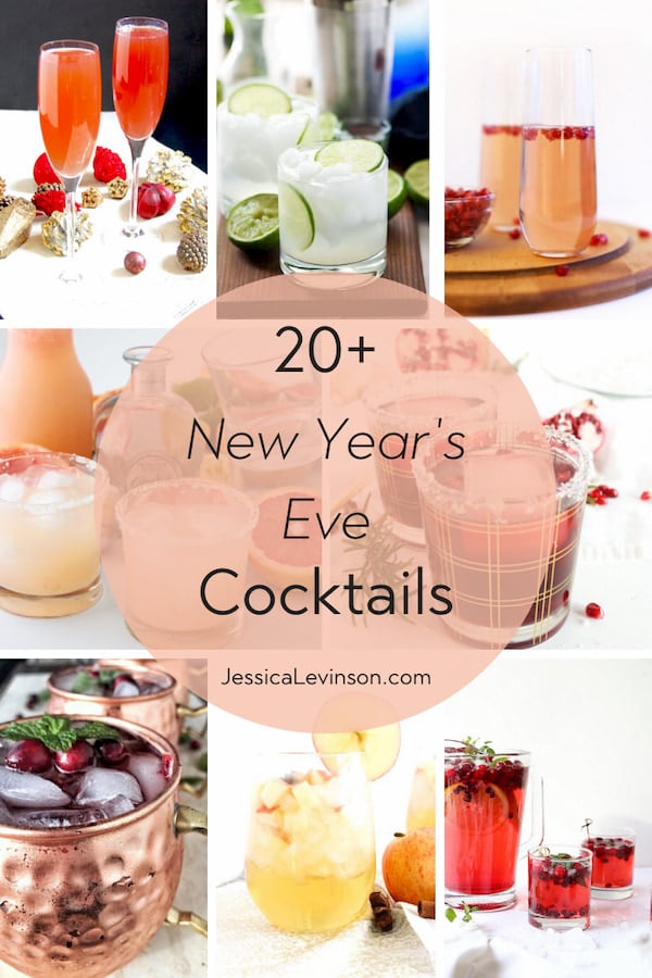 roundup of new year's eve cocktail recipes