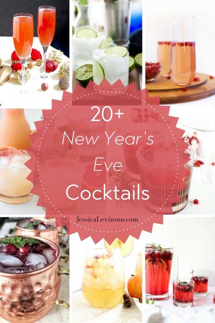 Ring in the new year with 20+ New Year's Eve cocktail recipes perfect for the season!