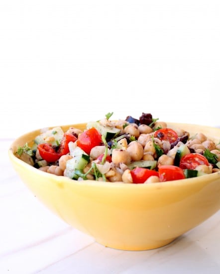 Lunchbox Chickpea Salad