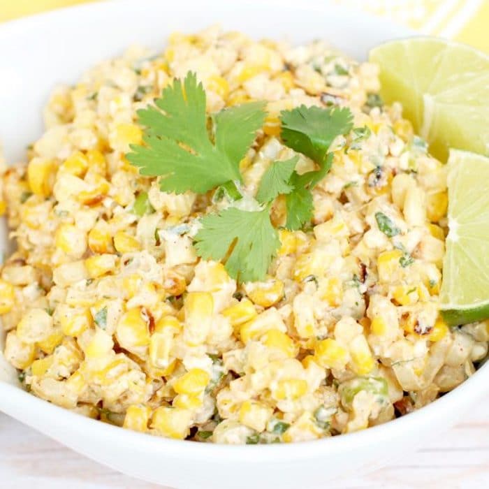 Esquites Mexican Street Corn Salad {Gluten-Free, Vegetarian}