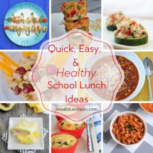 Healthy School Lunch Ideas and Recipes for Your Kids