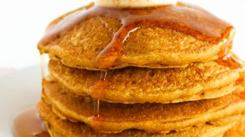 Healthier Pumpkin Pancakes For Breakfast Vegetarian Nut Free