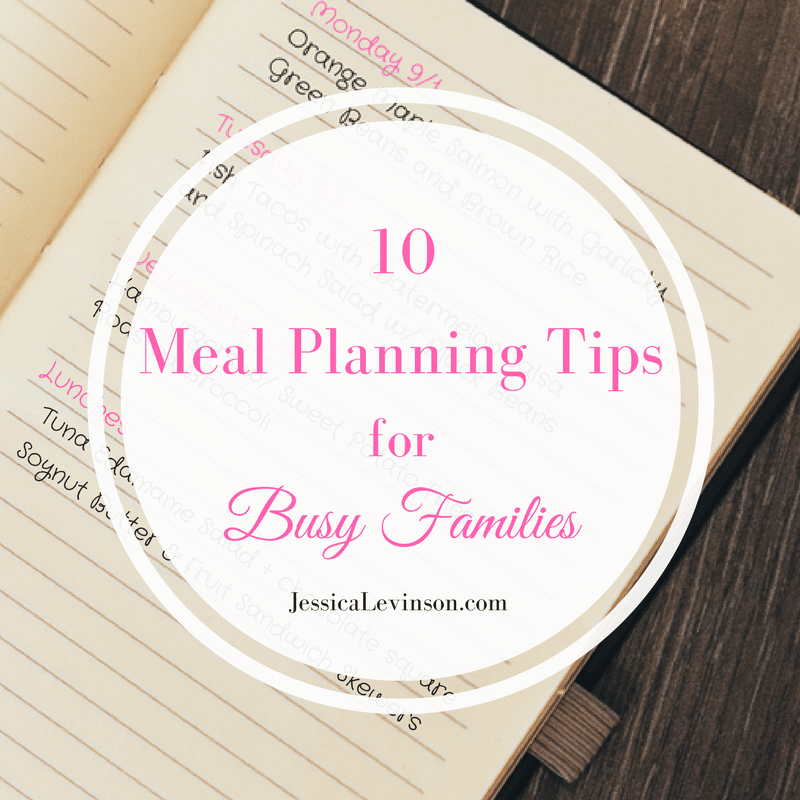 Meal Planning For Busy Families Top 10 Tips Ideas Small