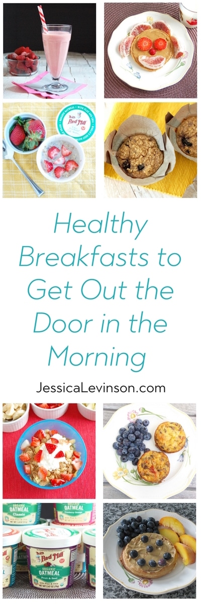 healthy breakfasts to get out the door in the morning