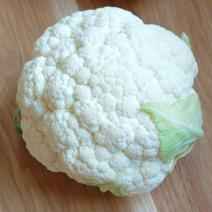 head of cauliflower 