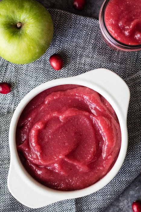 Easy Homemade Cranberry Applesauce @ Kroll’s Korner