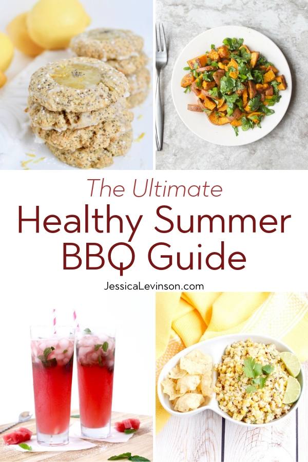 The Ultimate Healthy Summer Barbecue Guide with Text Overlay