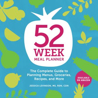 52-Week Meal Planner book by Jessica Levinson, MS, RDN, CDN