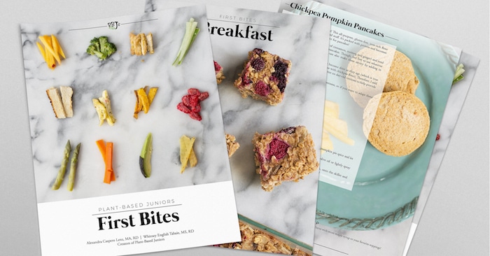 PBJs: First Bites is the definitive guide to baby-led weaning for plant-based babies.