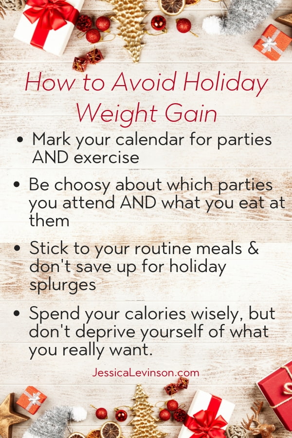 4 Ways To Avoid Holiday Weight Gain Jessica Levinson MS RDN CDN