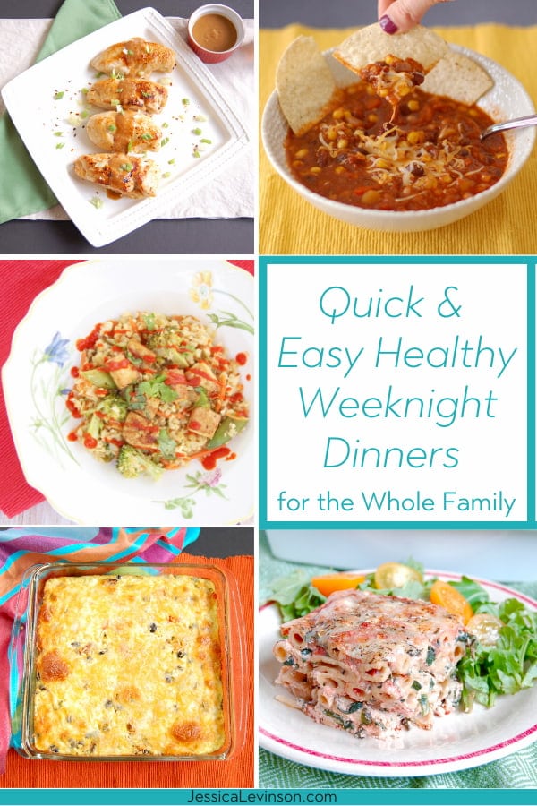 Easy Healthy Weeknight Dinners - Jessica Levinson, MS, RDN, CDN